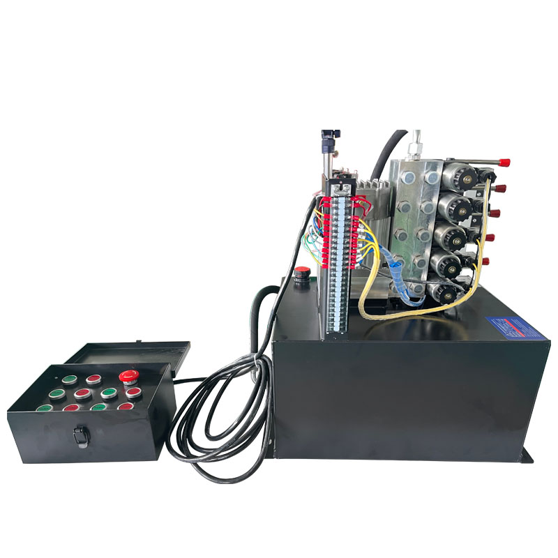 24V 1.5KW Hydraulic Power Unit with Five-Valve Assembly