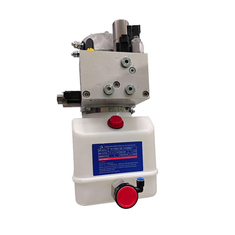 24V 1.3KW Horizontal 4L Fuel Tank Power Unit