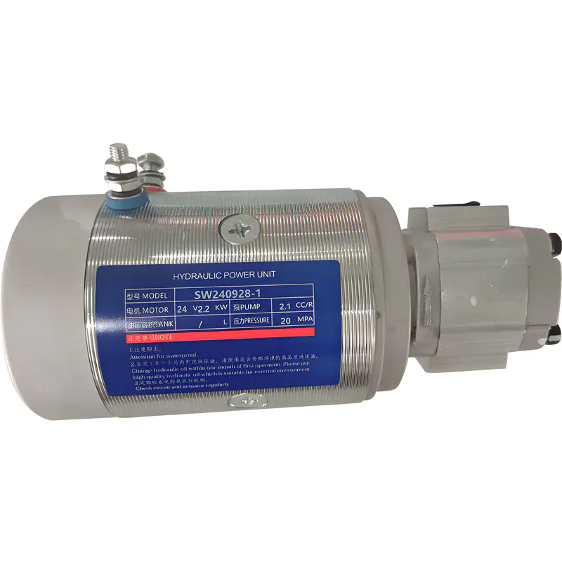 Emergency Pump Power Unit for Articulated Vehicles
