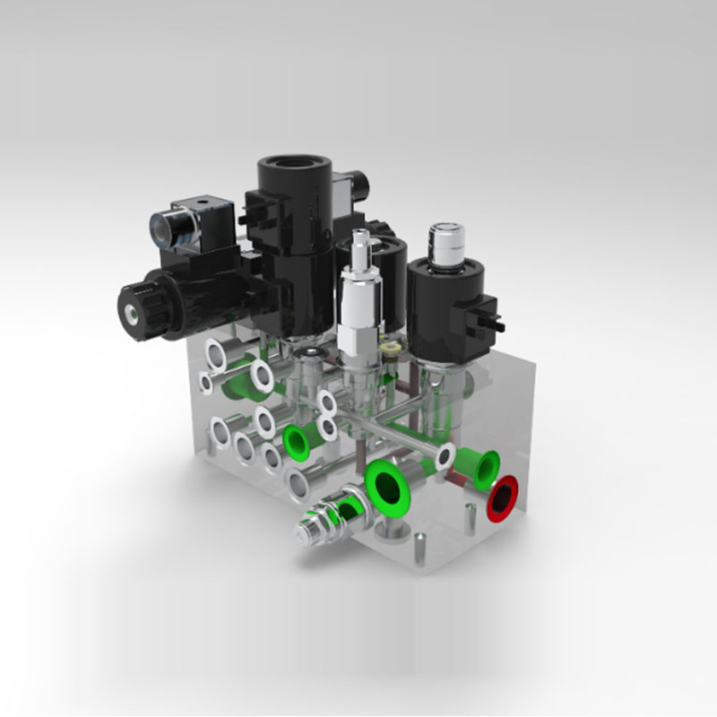 DC Motor Pump Station