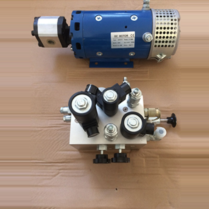 DC Motor Pump Station