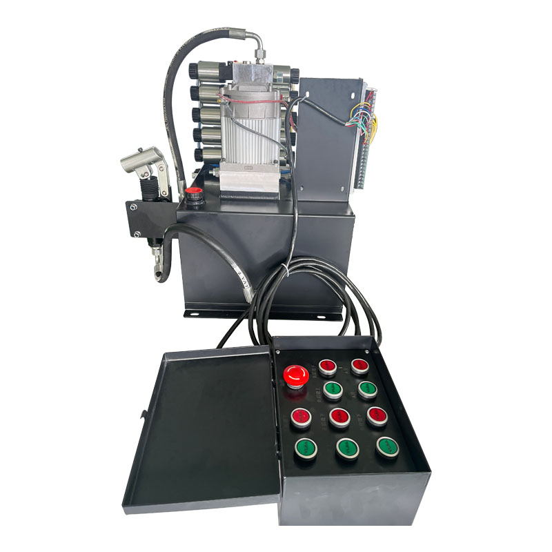 24V 1.5KW Hydraulic Power Unit with Five-Valve Assembly