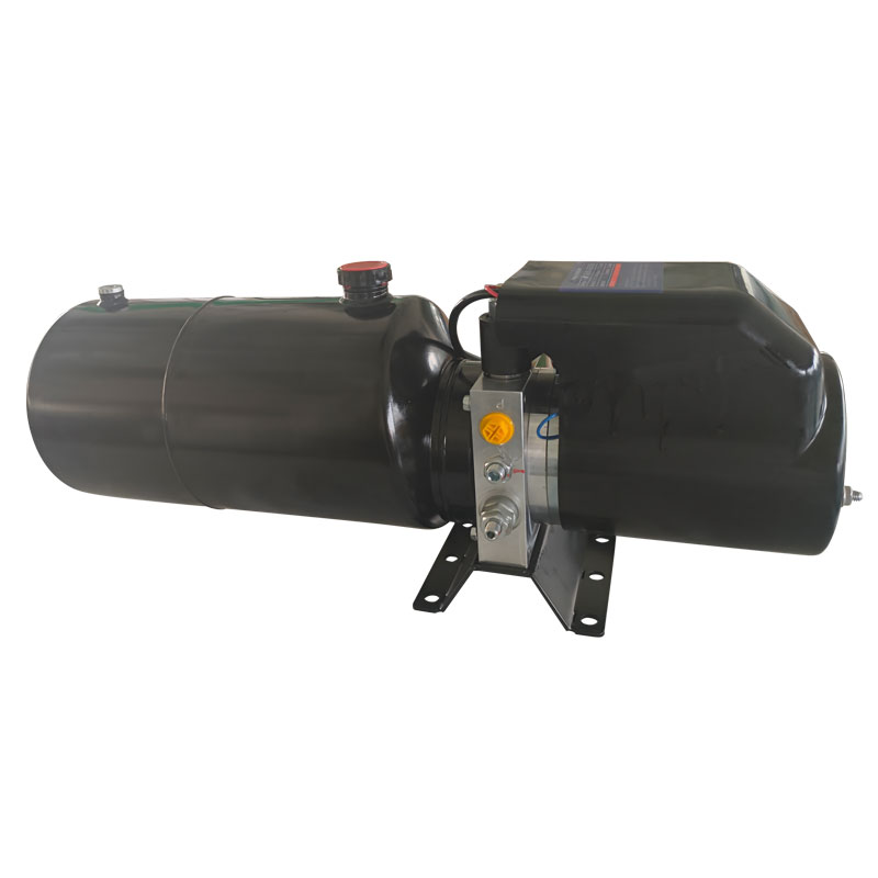 12V 1.6KW 8L Single Acting with Wire Control